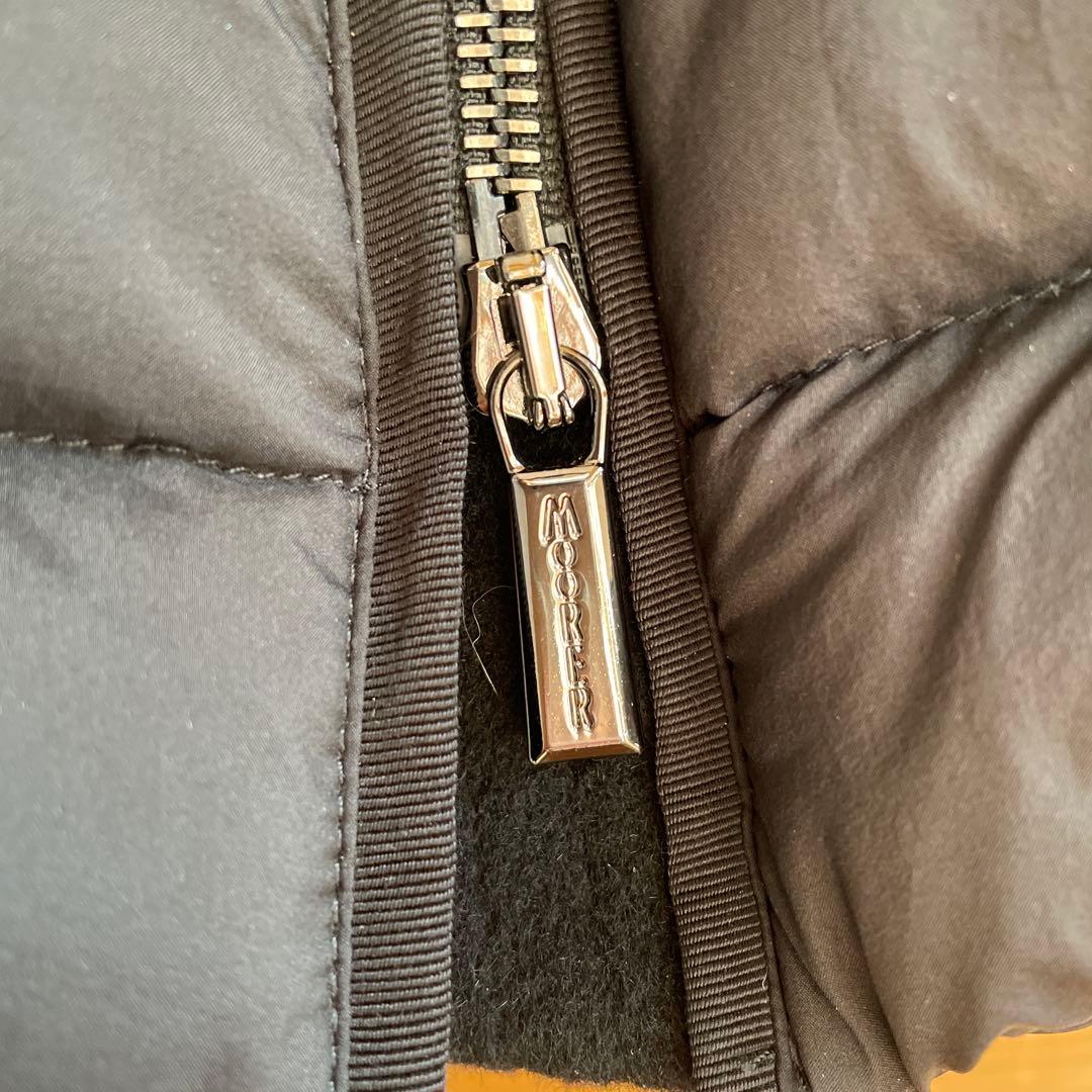 ムーレー　MooRER レディース44　ファー付ダウンジャケット　値下げ❗️