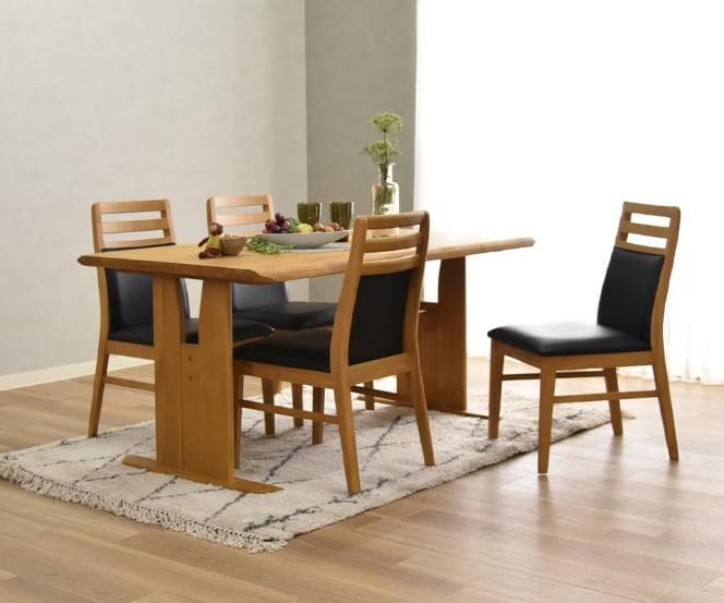 CD DC CB 12脚　ダイニングチェア　ナチュラル＊ブラック