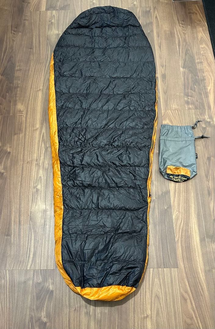 とたけけ　ISUKA Air 280 X Short 3シーズン シュラフ