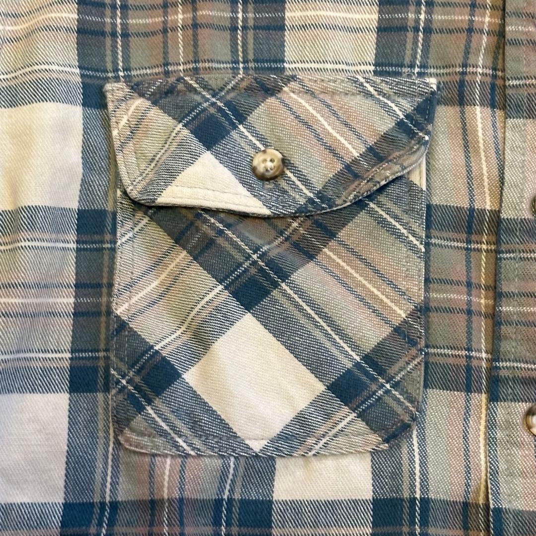 セ*ク様 90sセントジョンズベイBIG MACフランネルシャツUSAアメリカ製