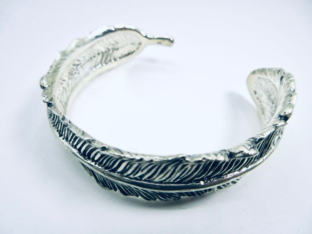 0*1様 B6 シルバー925 バングル ブレスレット スターリングシルバー