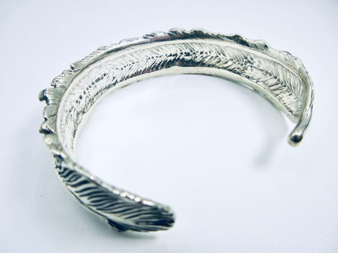 0*1様 B6 シルバー925 バングル ブレスレット スターリングシルバー