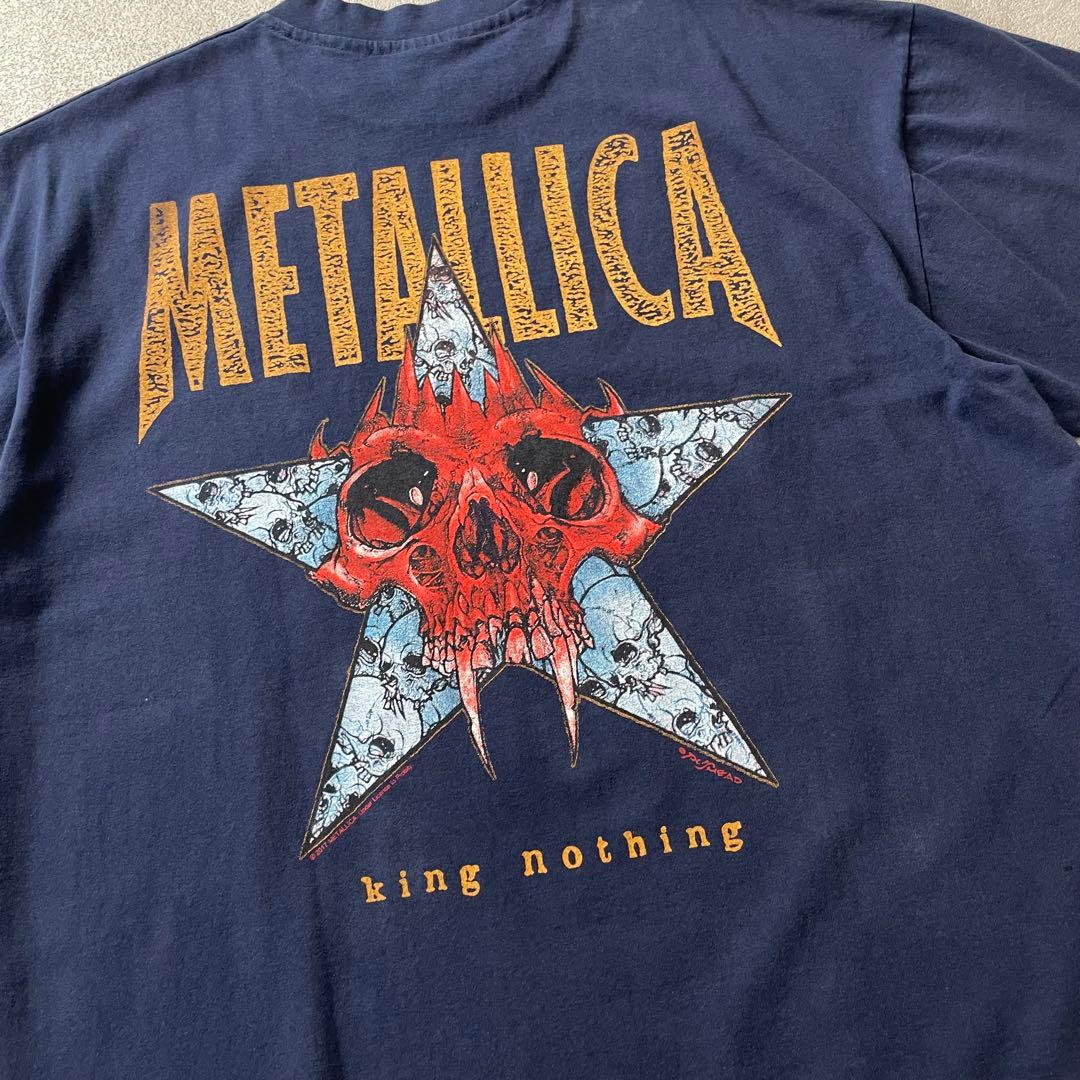 トップス llica King Nothing Skull Tee XL Navy