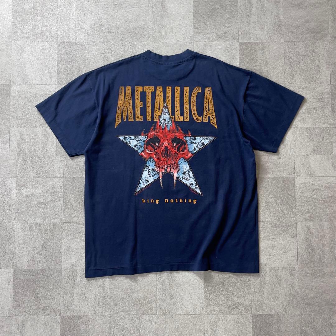 トップス llica King Nothing Skull Tee XL Navy