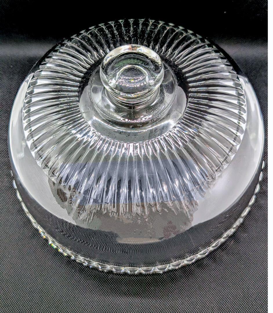 美品　ロイヤルアルバート オールドカントリーローズ ケーキプレート＆ガラスドーム