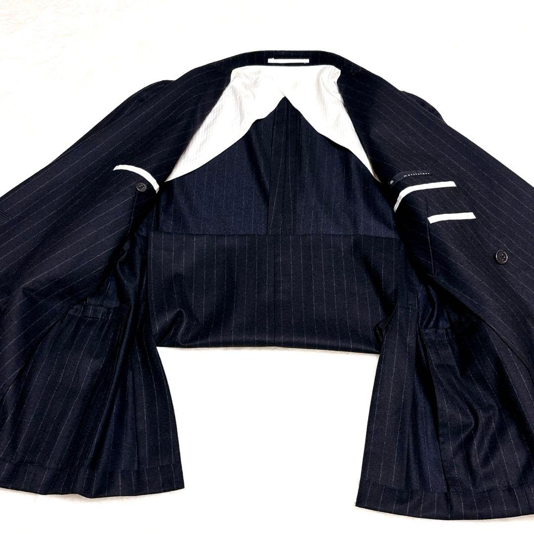 【美品】martinique スーツ セットアップ ダブルブレスト ウール100