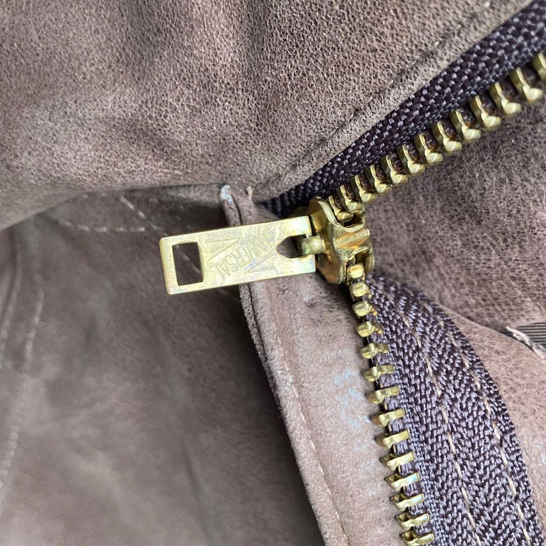 Lee Riders レザーパンツ ブラウン 30