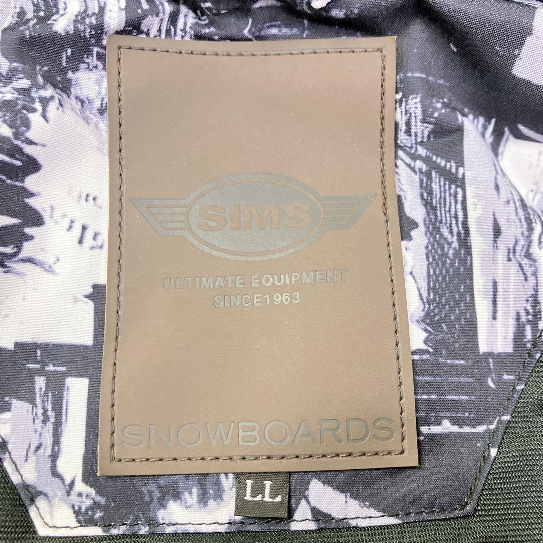 SIMS シムス　スノーボードウェア　上下　XL