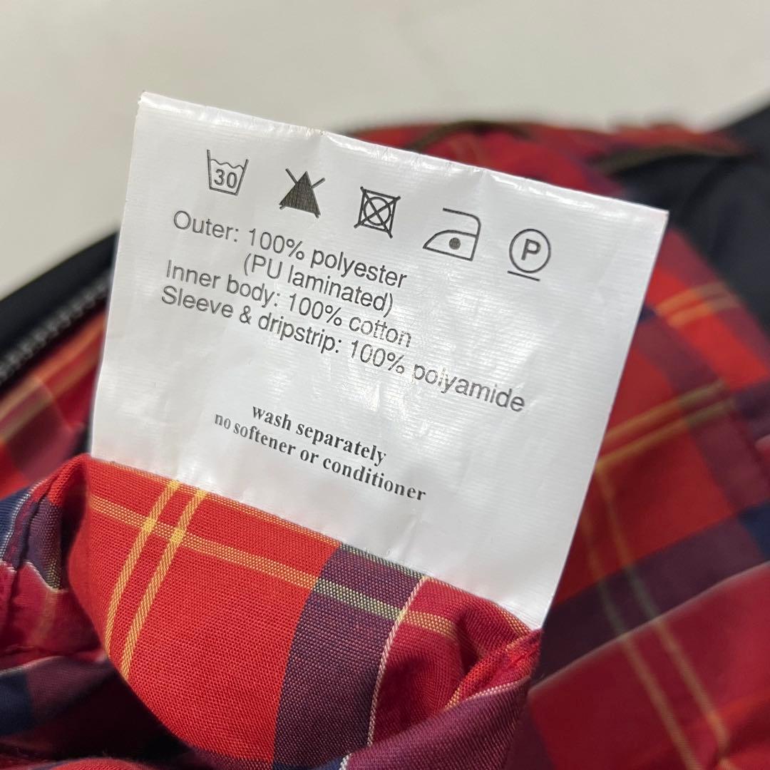 Barbour ジャケット チェックBAYHAM 黒 ダブルジップ