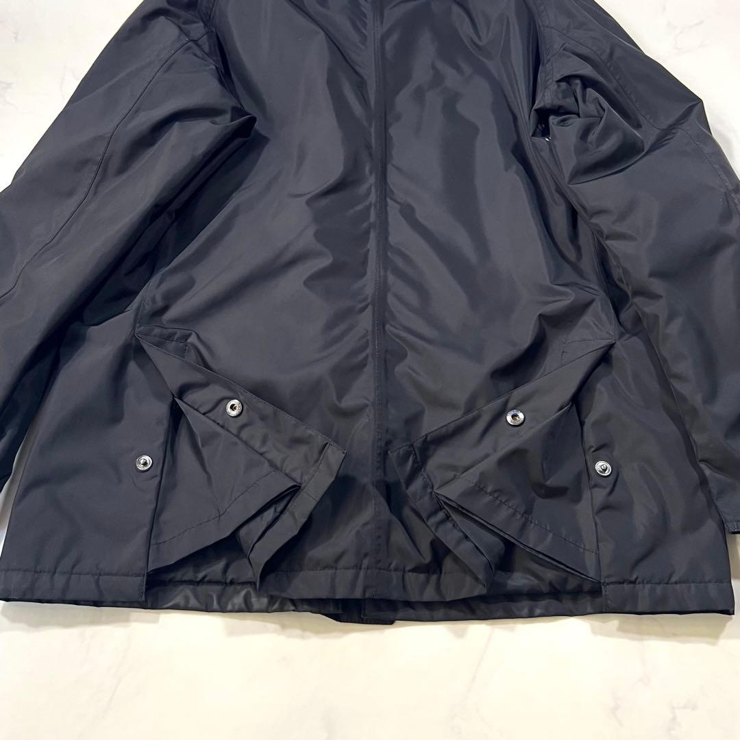 Barbour ジャケット チェックBAYHAM 黒 ダブルジップ