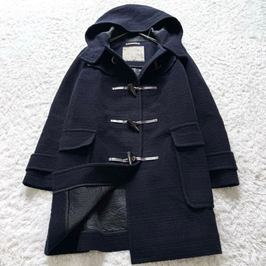 マッキントッシュ ロンドン ダッフルコート トグル 現行 ネイビー 大きいサイズ