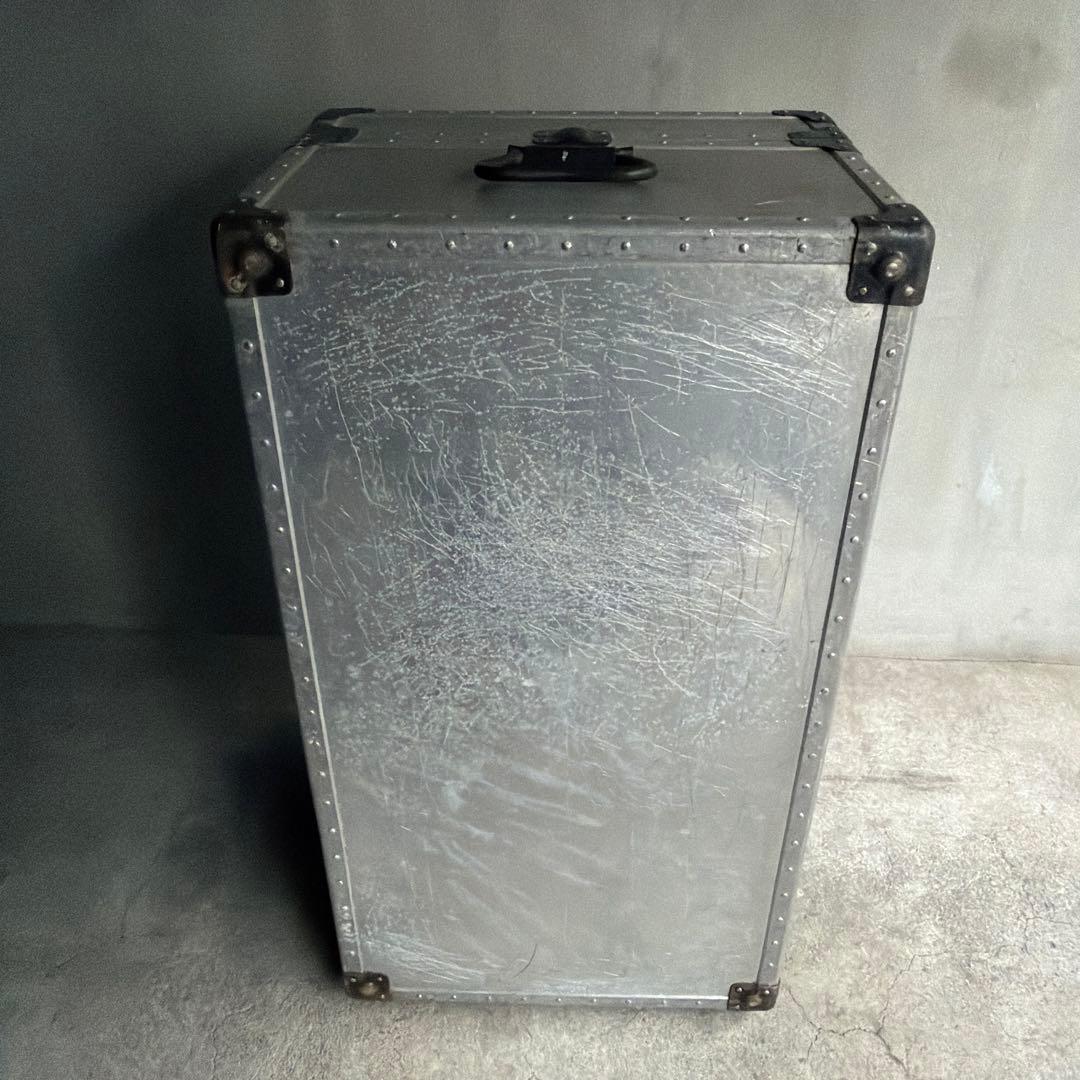 オールドビンテージ US製　アルミケース　ジュラルミントランクケース