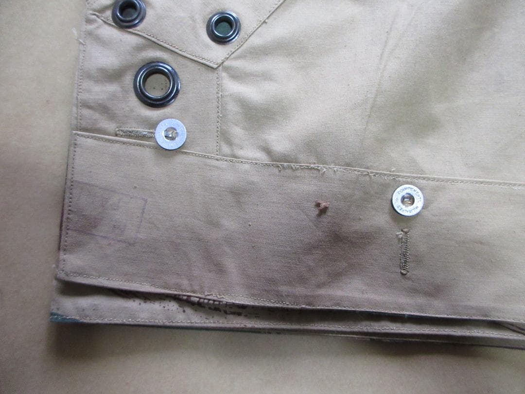 フランス軍リザード迷彩ポンチョ／シェルターハーフ（個人用天幕）