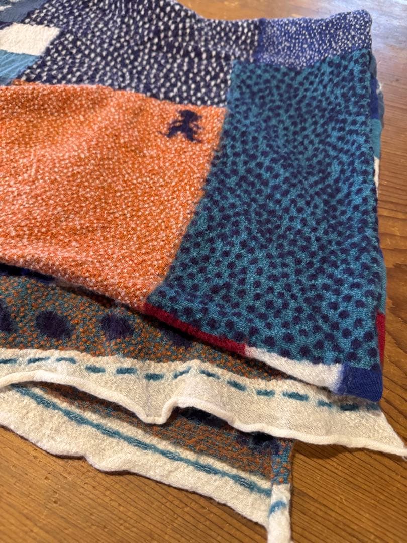 【未使用】KAPITAL✴︎縮絨マフラー