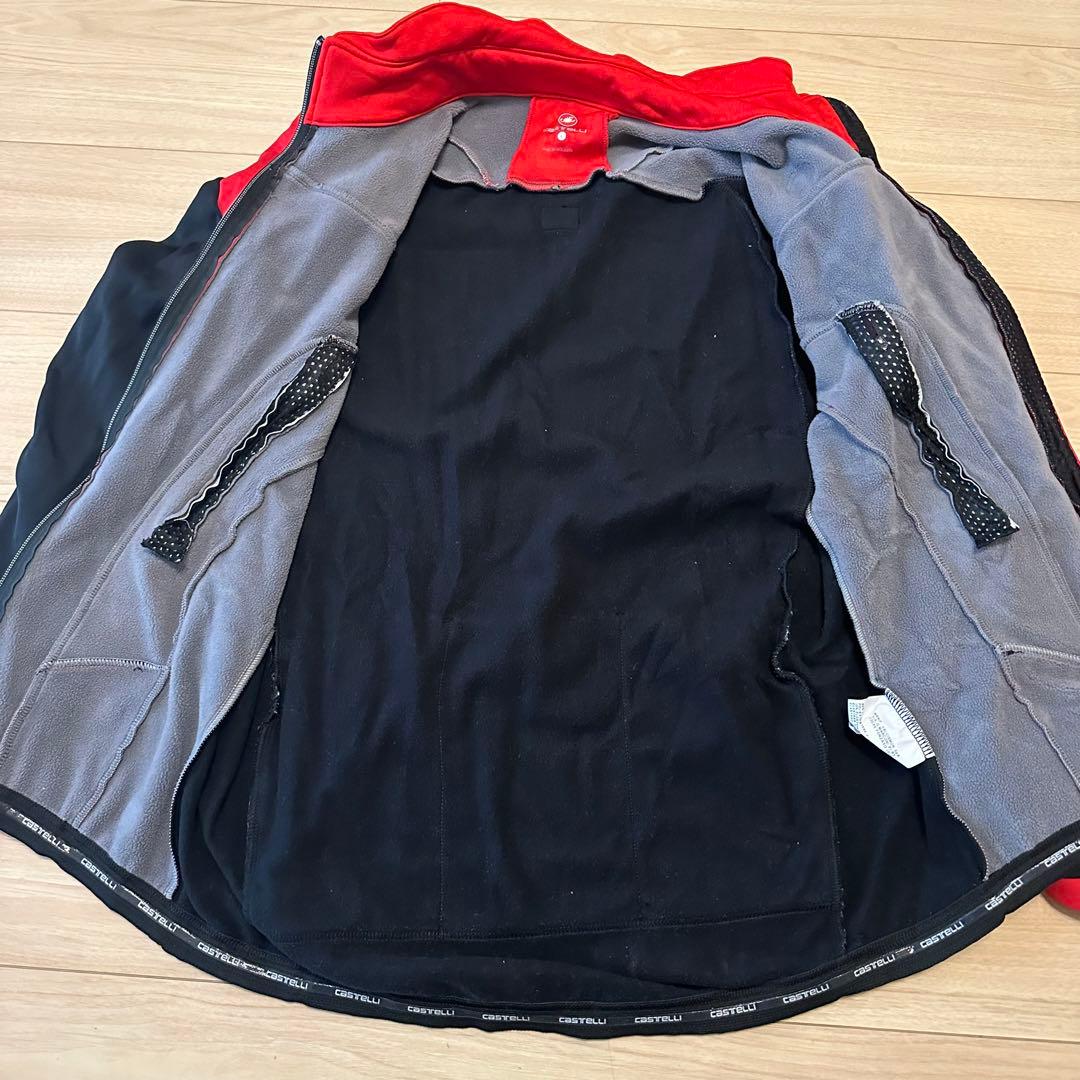カステリ 冬用 サイクルジャケット 極美品 サイズL