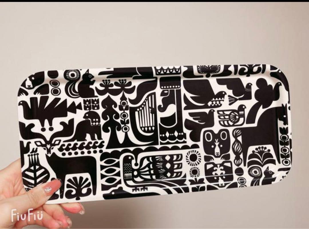 マリメッコ カンテレーンクッツ プレイウッドトレイ ★トレー marimekko