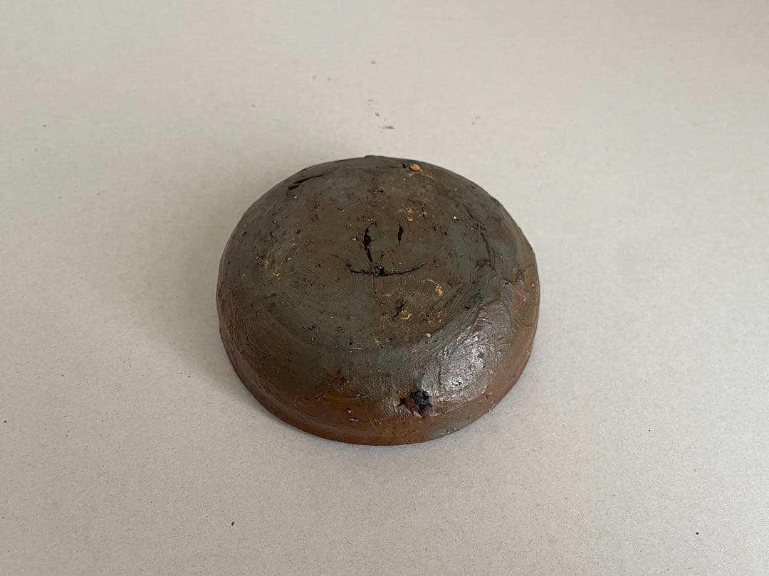 國吉清尚 ぐい呑 酒器 お猪口 やちむん 焼き締め　検索:島武己(武巳) 国吉