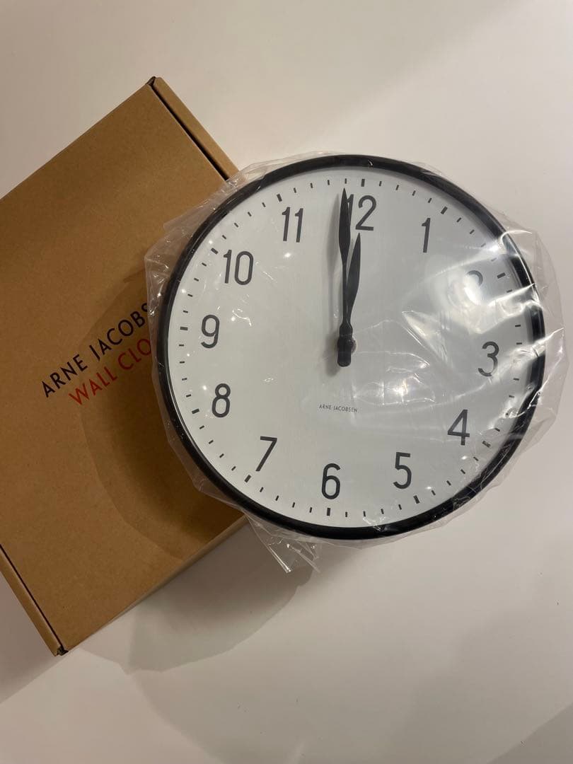 【新品】ARNE JACOBSEN Station WallClock 21cm