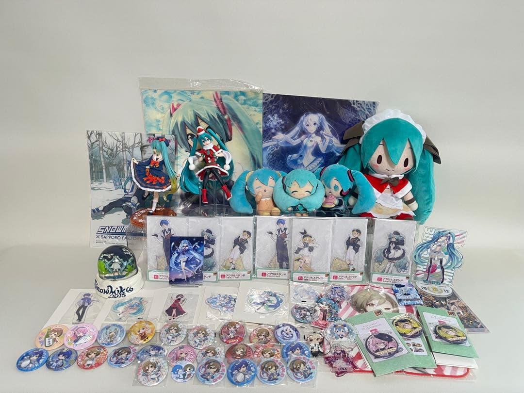 初音ミク　フィギュアぬいぐるみ雑貨まとめ売り