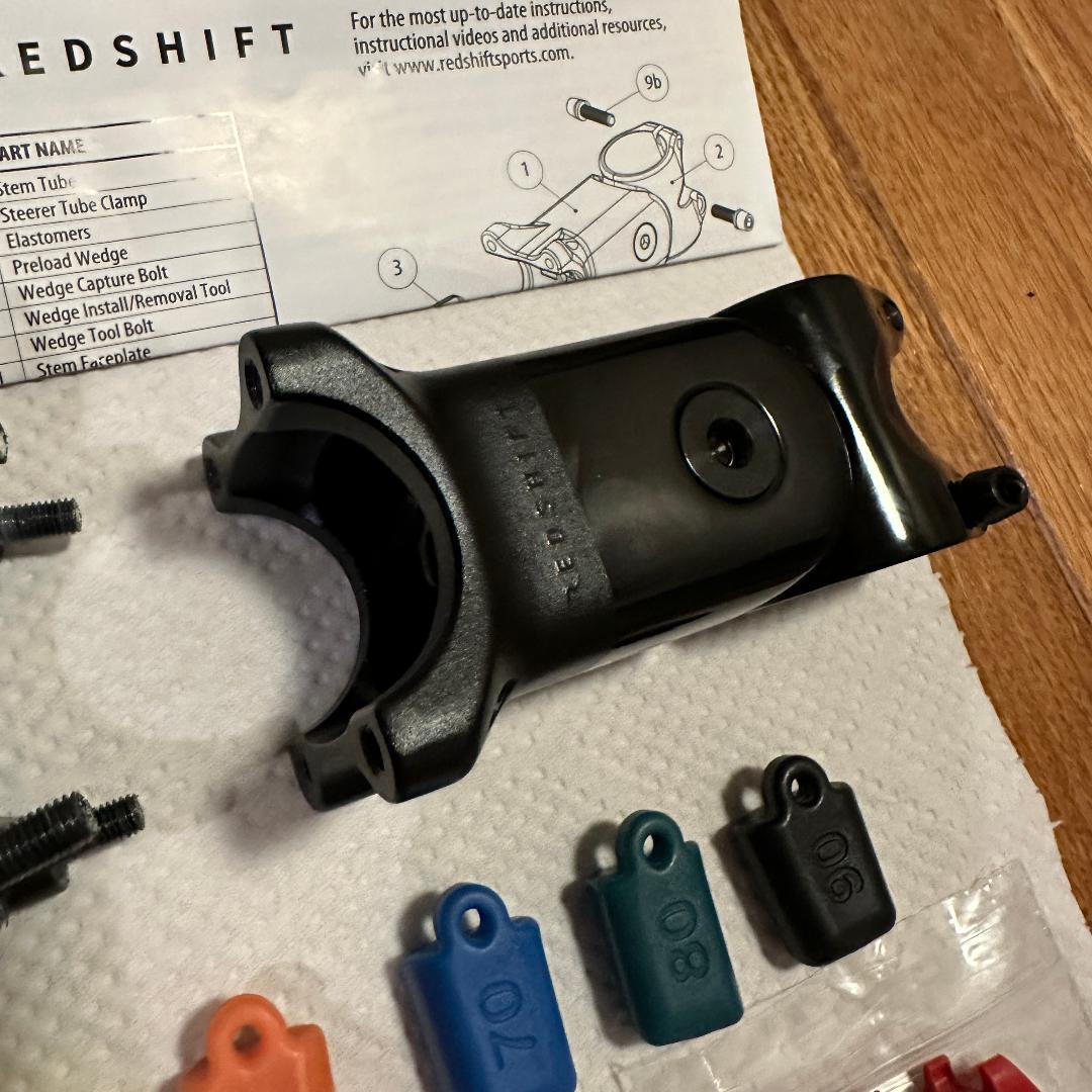 Redshift ShockStop PRO ステム 80mm 1:1/8