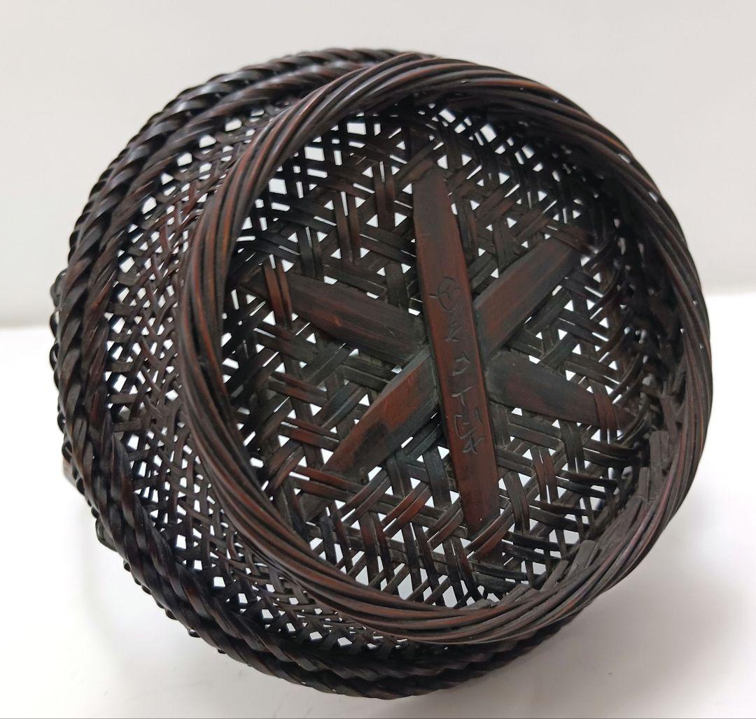 M13 早川尚古斎 提梁式手籠 細密細工 茶籠　ma　の