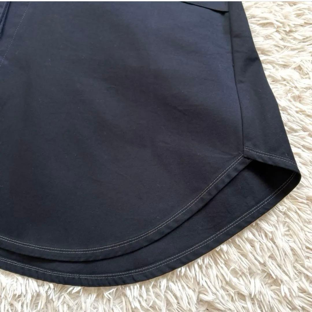 ねねここ✼UJOH✼ワークフレアスカート ネイビー M