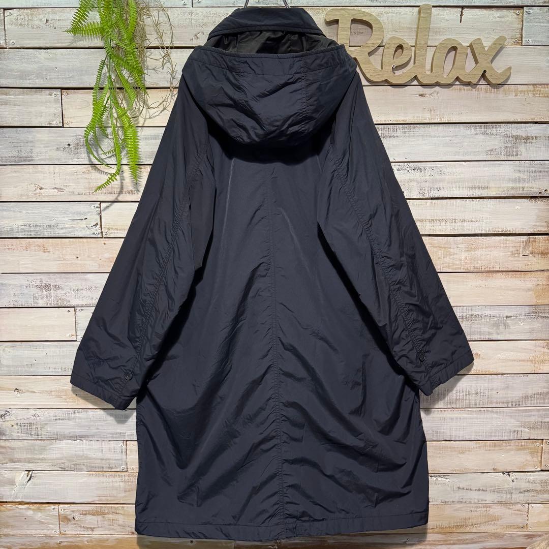 ORCIVAL オーシバル ナイロンタフタ フーテッドコート ネイビー サイズ4