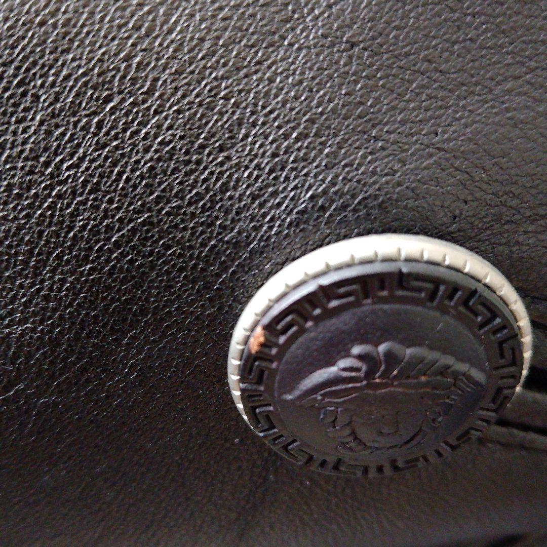 ★未使用★VERSACE★メデューサ★レザーハーフコート★ヴィンテージ