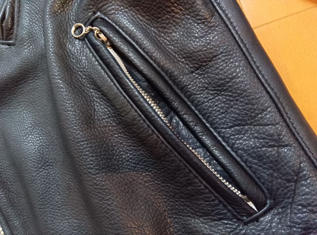 Y*T様 VANSONバンソンC2Rライダースロンハーマン別注34ネイビーNAV