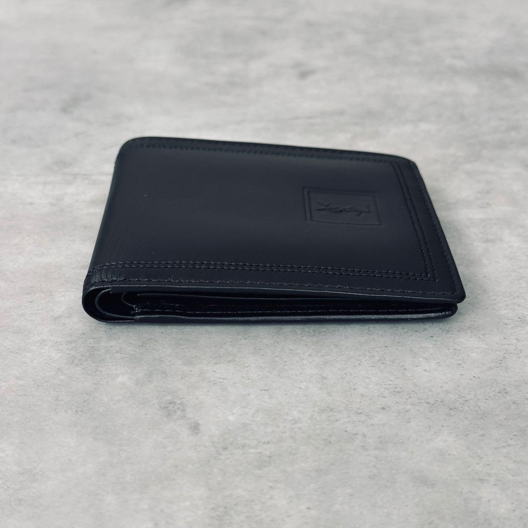 未使用訳あり✨Yves Saint Laurent YSLロゴ　二つ折り財布