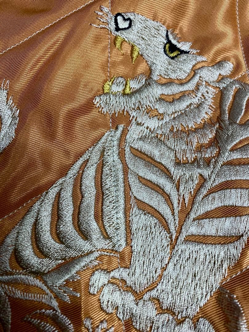 テーラー東洋スカジャン タイガーキルティング リバーシブル 2025AW新作！Ｌ