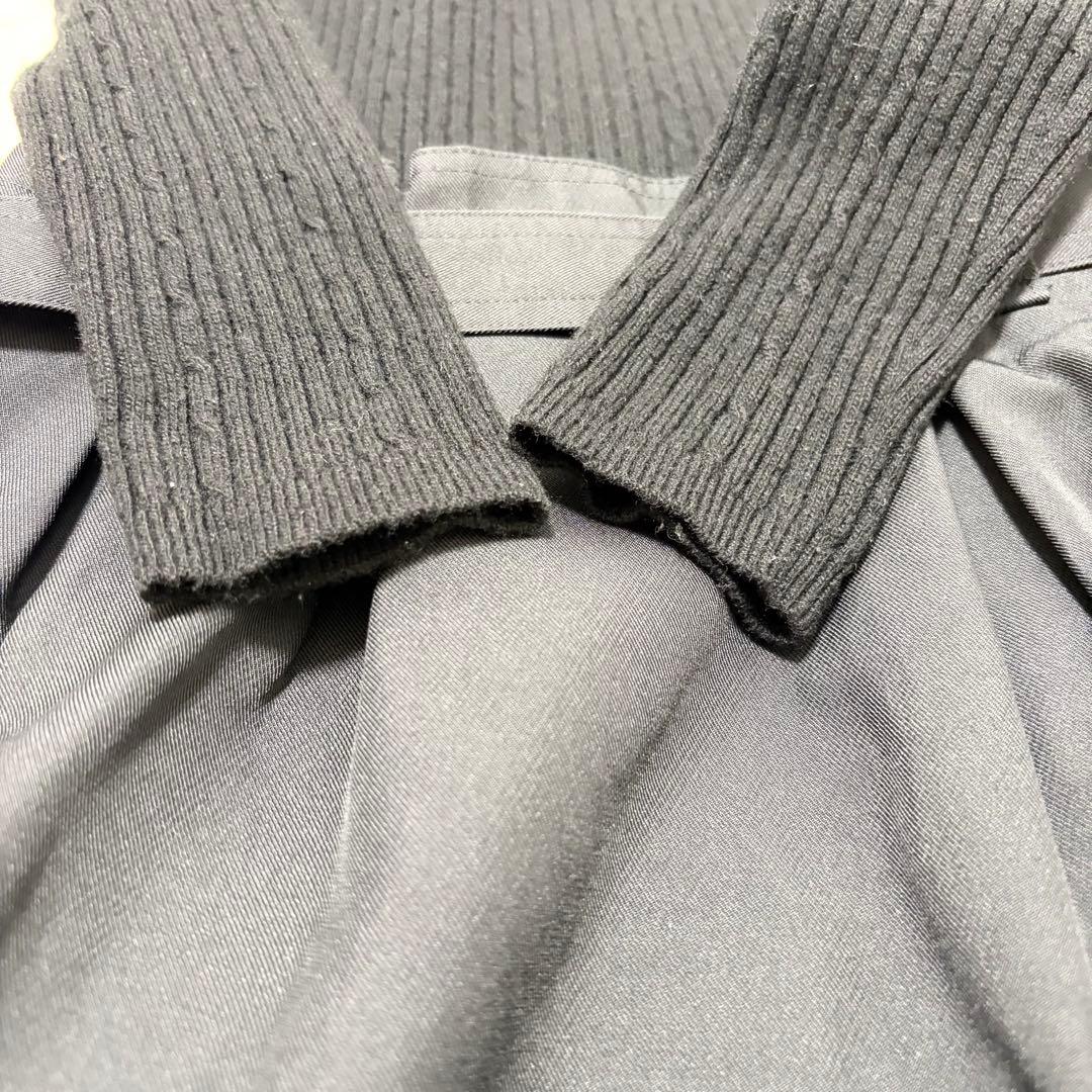 【美品】BURBERRY BLUE LABEL 黒ニットワンピース 38サイズ