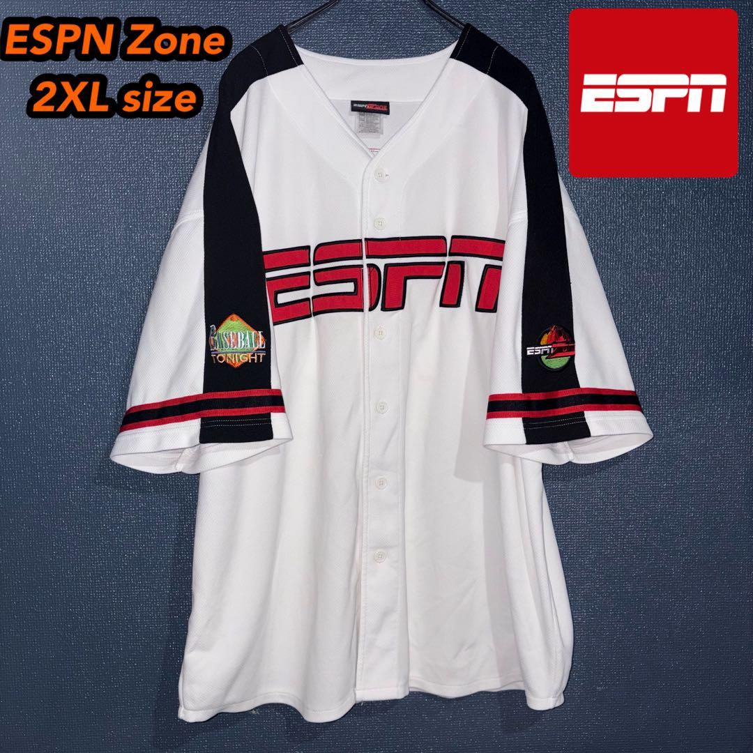 ESPN Zone ユニフォーム 2XL ベースボールシャツ　野球