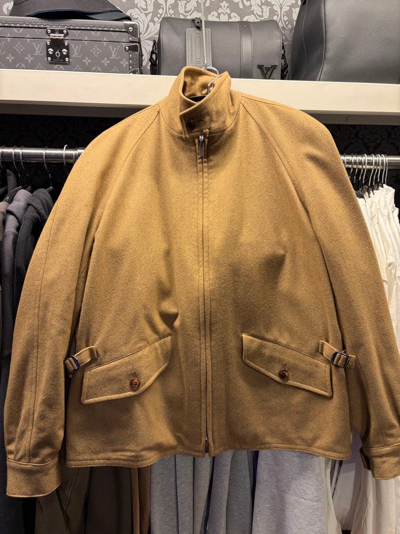 GRENFELL グレンフェル ゴルファー 38 ウールブルゾン ブラウン