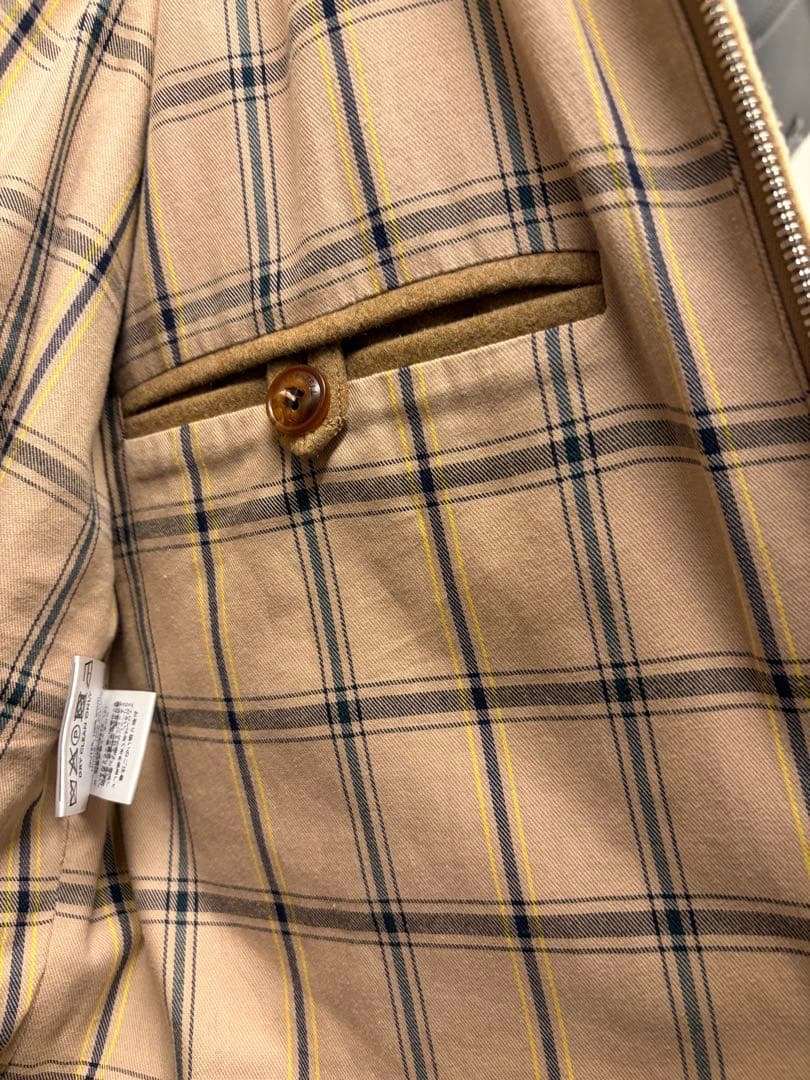 GRENFELL グレンフェル ゴルファー 38 ウールブルゾン ブラウン