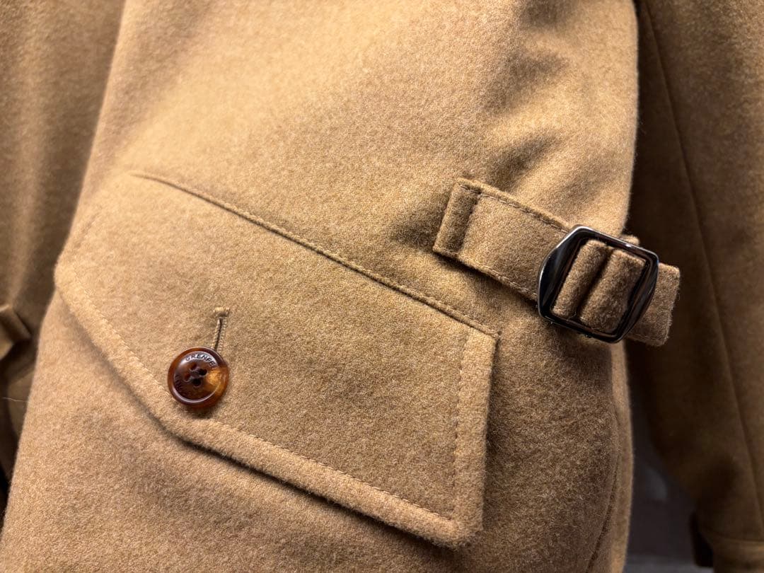 GRENFELL グレンフェル ゴルファー 38 ウールブルゾン ブラウン