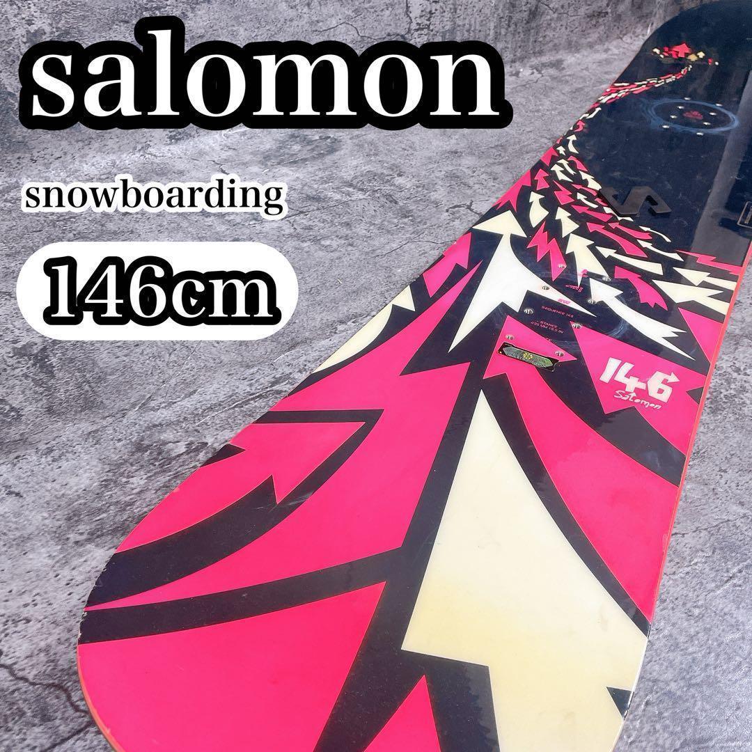 salomon スノーボード 146cm 傷あり