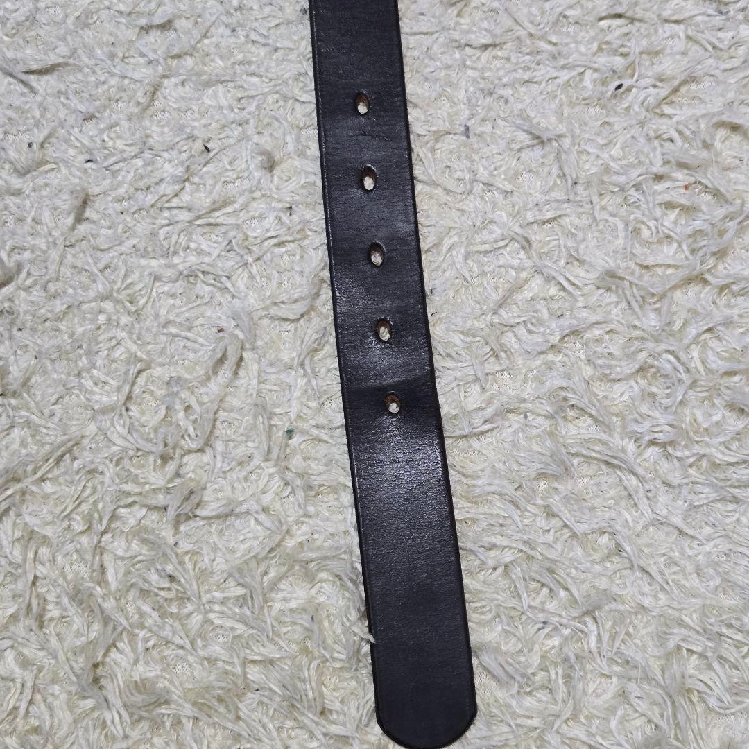 美品　Martin Faizey ブラック　金色　クイックリリースベルト　32