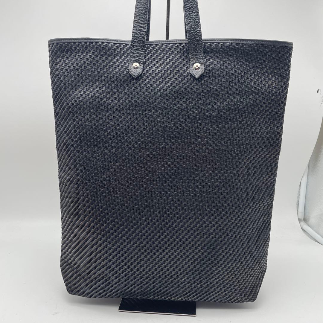 HERMES エルメス トートバッグ　アメダバ　ディアゴ　GM 編み込み　黒
