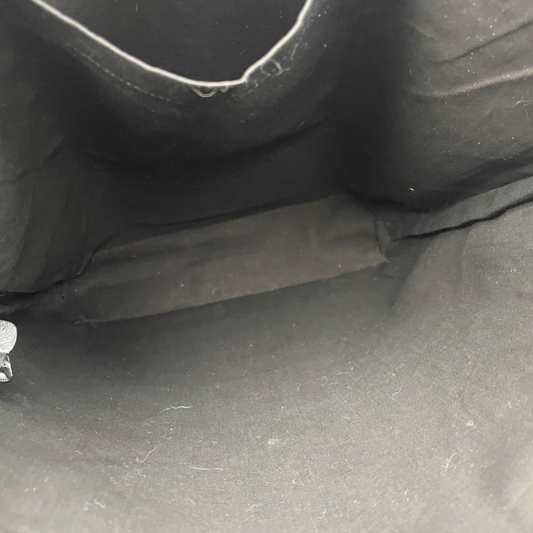 HERMES エルメス トートバッグ　アメダバ　ディアゴ　GM 編み込み　黒