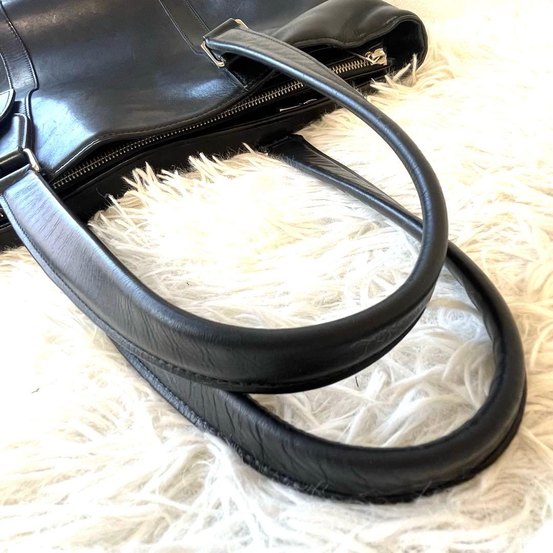 PORTER SORT ソート トートバッグ オールレザー 肩掛け　ポーター　黒