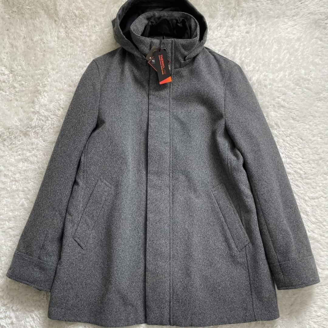 未使用タグ付/L✨コムサメン ステンカラーコート ダウンライナー 3way 完売