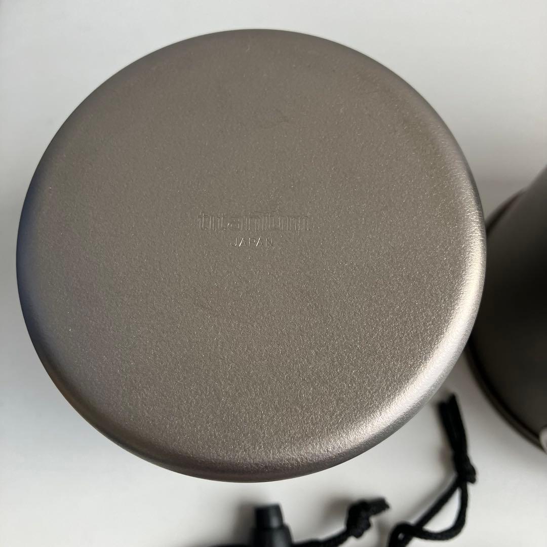 スノーピーク チタントレック1400 シングルマグ600 雪峰マグ450