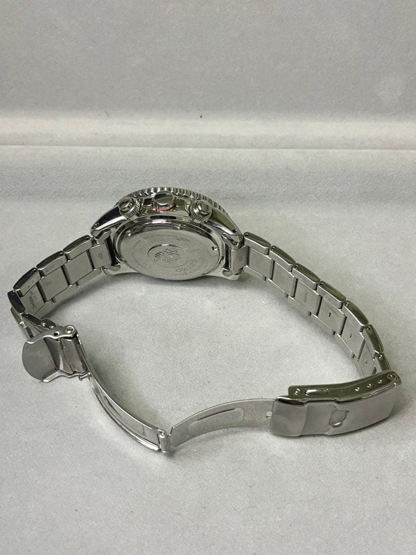 SEIKO PROSPEX ダイバー腕時計 V175-0AD0 クオーツ 稼働