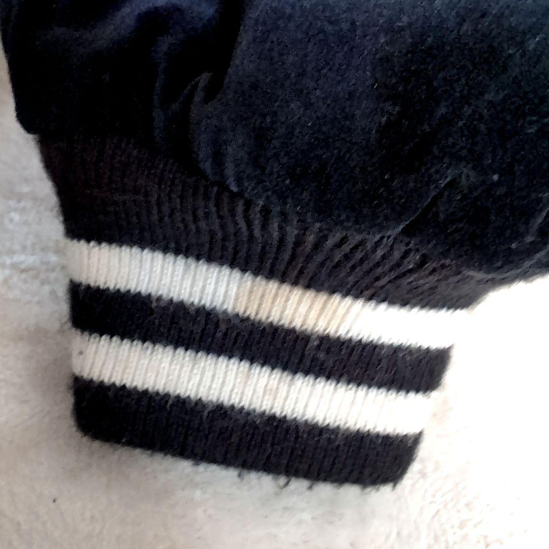 du17 Hoshihime 鷲 ブラック スカジャン ベロア メンズXL相当