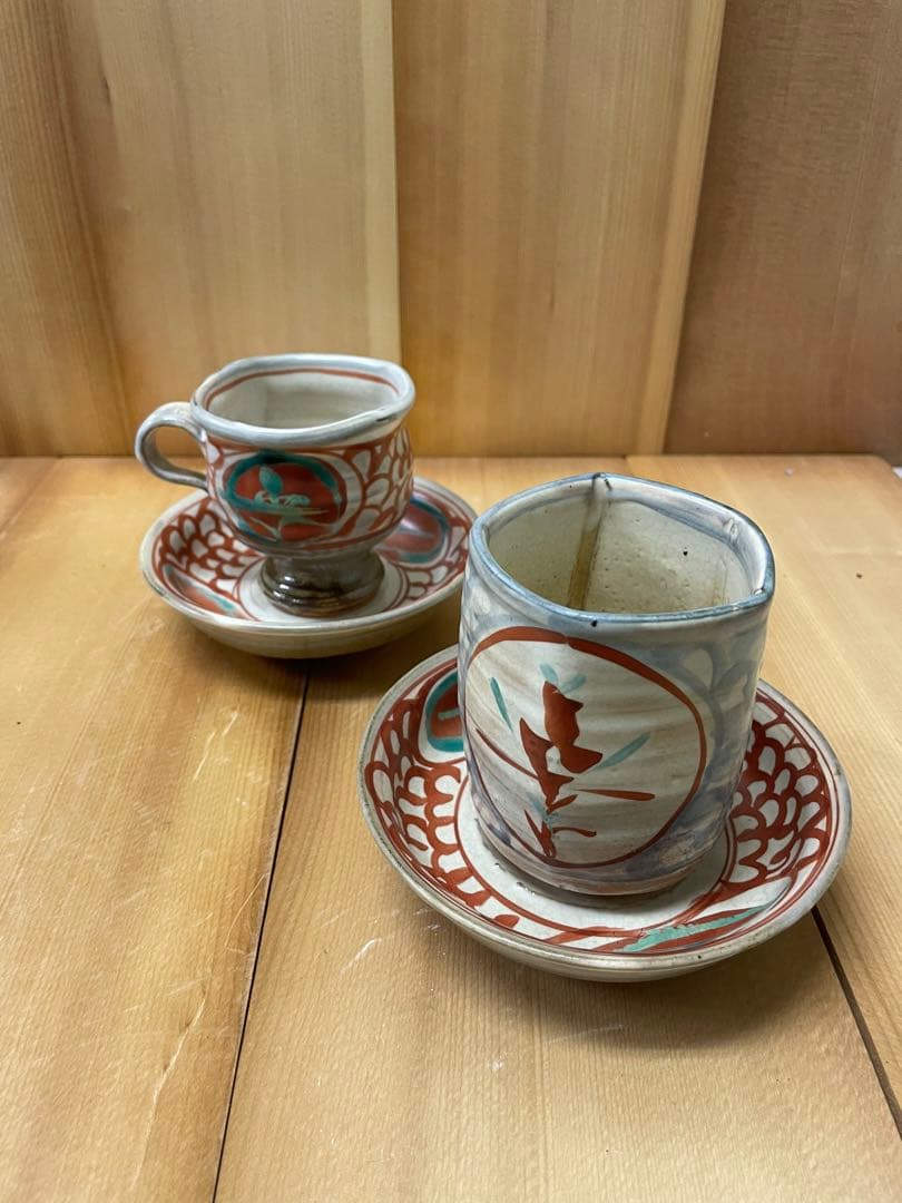 陶芸家　佐藤敏　作　2客