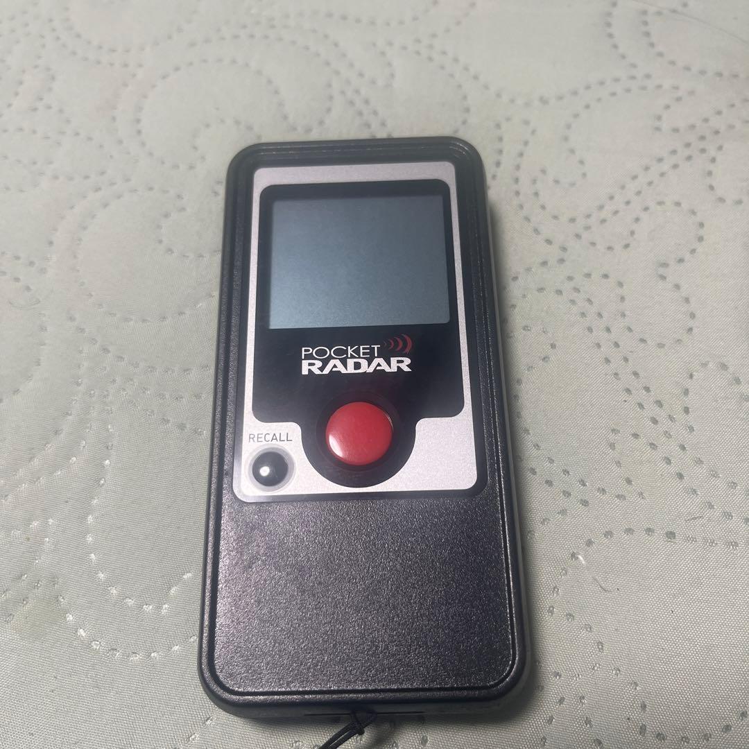 POCKET RADAR ポケットレーダー 速度測定器 ケース付き
