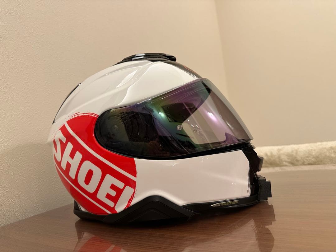 SHOEI フルフェイスヘルメット ホワイト/ブラック セナインカム内蔵