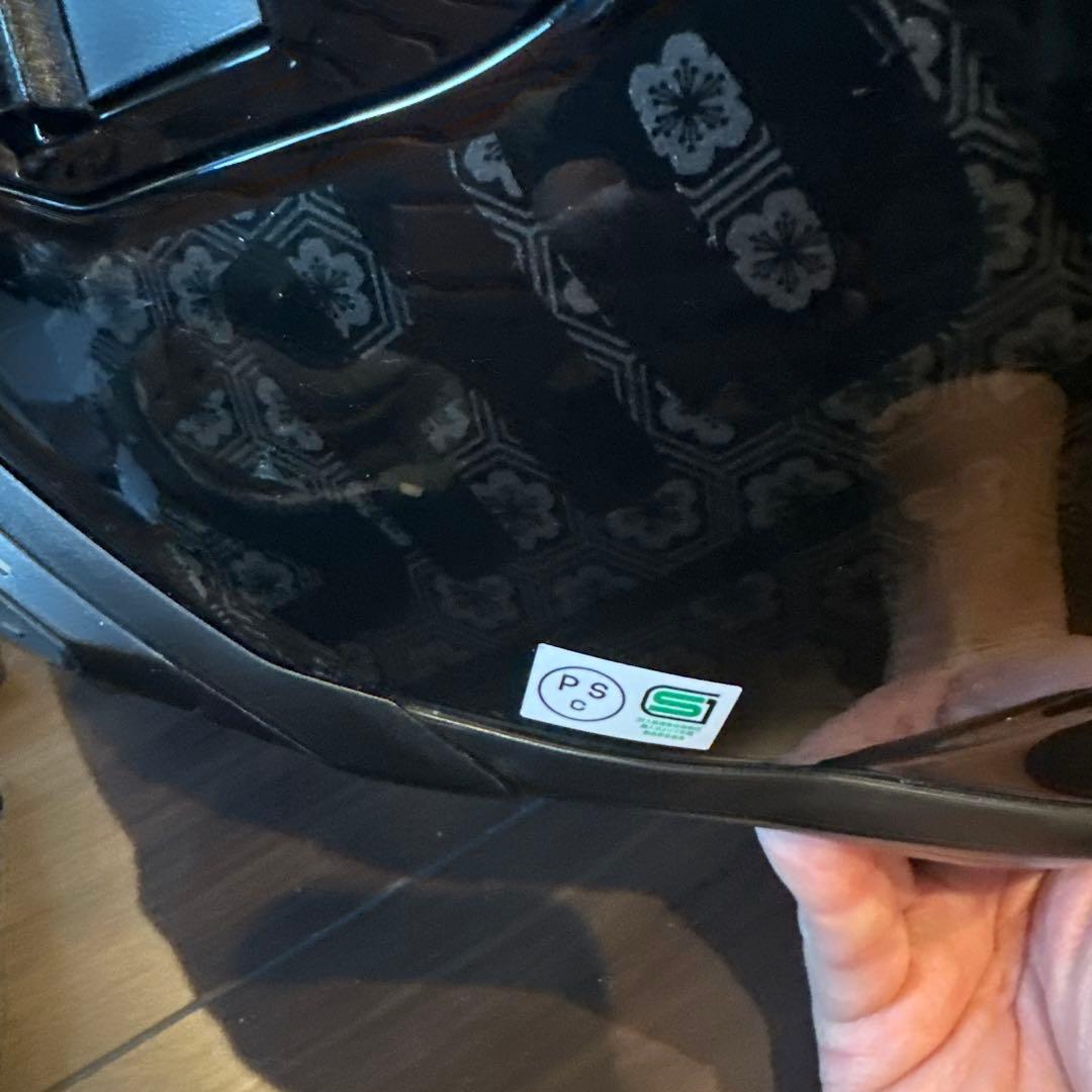 SHOEI フルフェイスヘルメット ホワイト/ブラック セナインカム内蔵