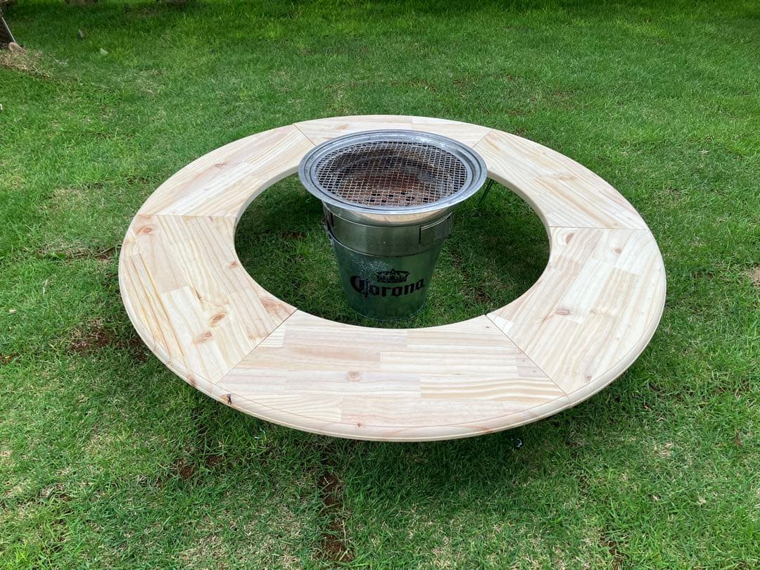 折りたたみサークルテーブル　専用バッグ付き